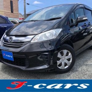 2015 Honda Freed black gasoline used car Japan export