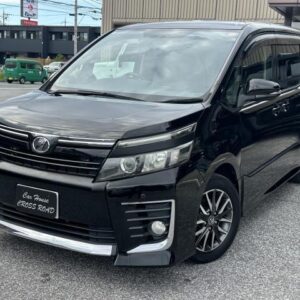 2014 Toyota Voxy black gasoline used car Japan export