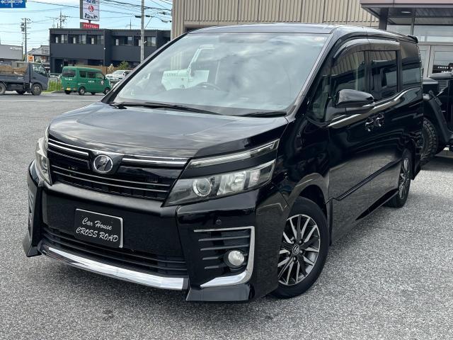 Ref:AUX-24654162 TOYOTA VOXY 2014 1 2014 Toyota Voxy black gasoline used car Japan export
