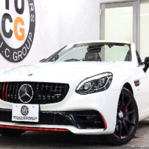 2017 Mercedes Benz Slc white gasoline used car Japan export