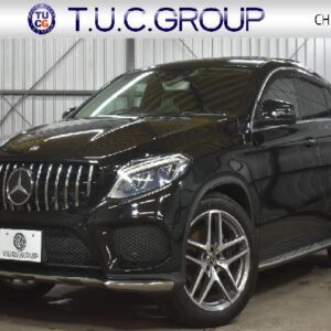 2017 Mercedes Benz Gle black diesel used car Japan export