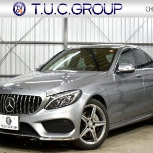 2014 Mercedes Benz C-Class silver gasoline used car Japan export