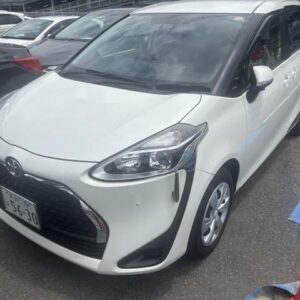 2020 Toyota Sienta pearl gasoline used car Japan export