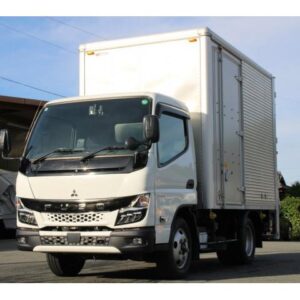 2023 Mitsubishi Fuso Canter white diesel used car Japan export