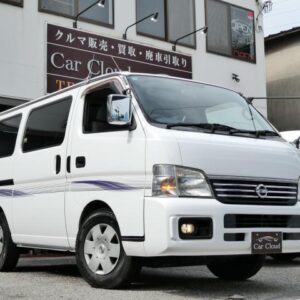 2005 Nissan Caravan white gasoline used car Japan export
