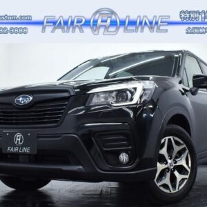 2019 Subaru Forester black gasoline used car Japan export