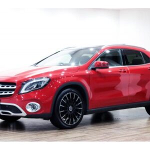 2018 Mercedes Benz Gla-Class red gasoline used car Japan export