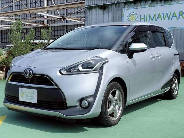Ref:AUX-24663604 TOYOTA SIENTA 2015 1 2015 Toyota Sienta silver gasoline used car Japan export