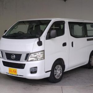 2015 Nissan Nv350Caravan Van white diesel used car Japan export