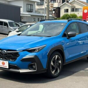 2024 Subaru Crosstrek blue hybrid used car Japan export