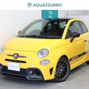 2022 Abarth Abarth 595 yellow gasoline used car Japan export