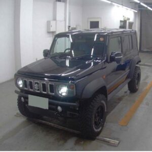 2025 Suzuki Jimny Nomade black gasoline used car Japan export