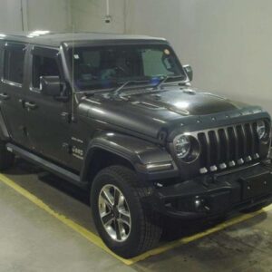2020 Chrysler Jeep Jeep Wrangler Unlimited gray gasoline used car Japan export