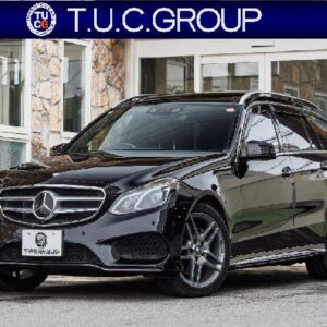 2014 Mercedes Benz E-Class black gasoline used car Japan export