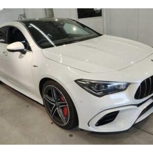 2020 Mercedes Amg Cla-Class white gasoline used car Japan export