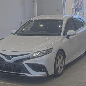 2021 Toyota Camry pearl gasoline used car Japan export