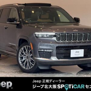 2025 Chrysler Jeep Jeep Grand Cherokee L gray gasoline used car Japan export