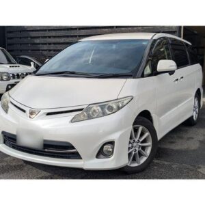 2012 Toyota Estima pearl gasoline used car Japan export