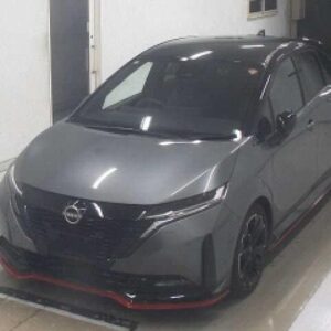 2022 Nissan Aura gray gasoline used car Japan export