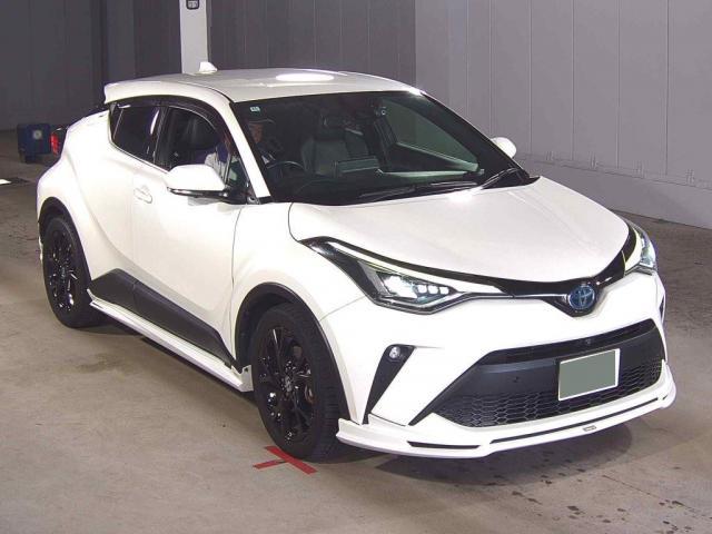 Ref:AUX-24670051 TOYOTA C-HR 2020 1 2020 Toyota C-Hr pearl gasoline used car Japan export