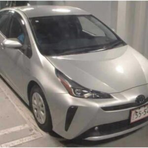 2019 Toyota Prius silver gasoline used car Japan export