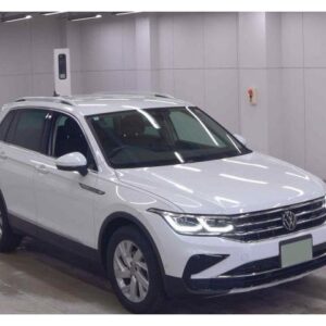 2024 Volkswagen Tiguan white gasoline used car Japan export