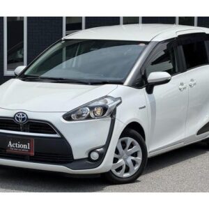 2016 Toyota Sienta pearl hybrid used car Japan export