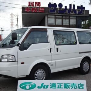 2018 Mazda Bongo Van white gasoline used car Japan export