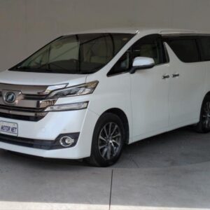 2015 Toyota Vellfire pearl gasoline used car Japan export