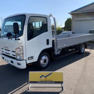2013 Isuzu Elf Truck white diesel used car Japan export