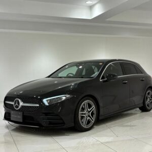 2019 Mercedes Benz A-Class black diesel used car Japan export