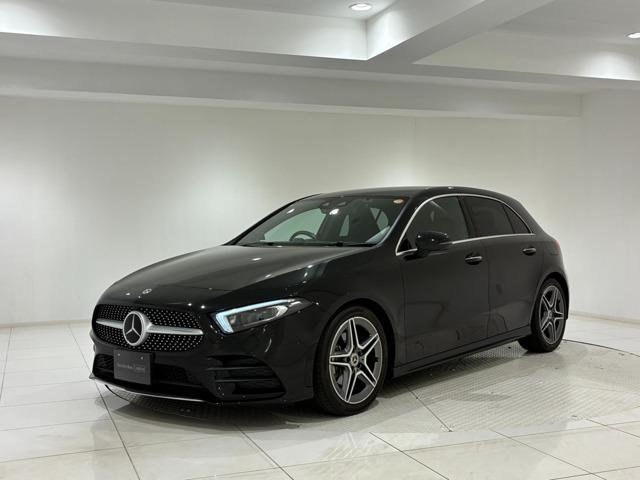 Ref:AUX-24683374 MERCEDES BENZ A-CLASS 2019 1 2019 Mercedes Benz A-Class black diesel used car Japan export