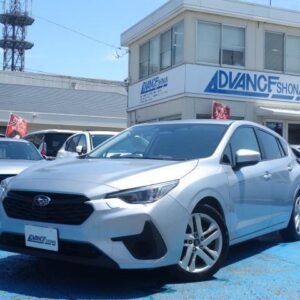 2023 Subaru Impreza silver gasoline used car Japan export