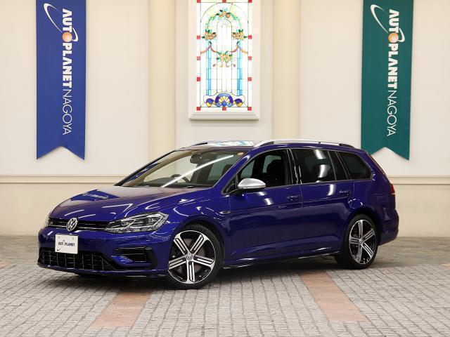 Ref:AUX-24685422 VOLKSWAGEN GOLF R VARIANT 2019 1 2019 Volkswagen Golf R Variant blue gasoline used car Japan export