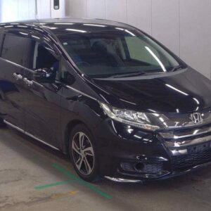 2017 Honda Odyssey black gasoline used car Japan export