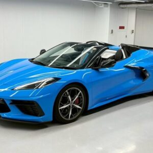 2023 Chevrolet Chevrolet Corvette blue gasoline used car Japan export