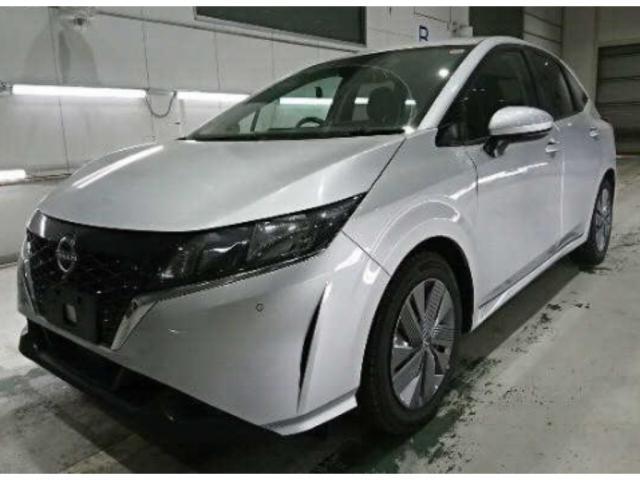 Ref:AUX-24686614 NISSAN NOTE 2024 1 2024 Nissan Note gray gasoline used car Japan export
