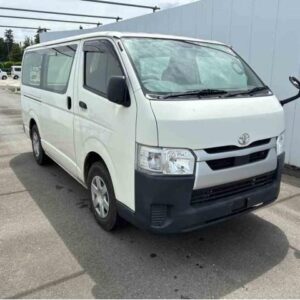 2021 Toyota Hiace Van white diesel used car Japan export