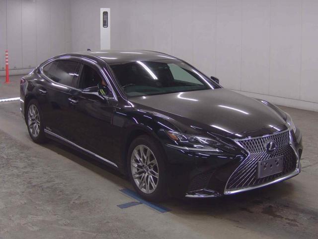 Ref:AUX-24686642 LEXUS LS 2018 1 2018 Lexus Ls black gasoline used car Japan export