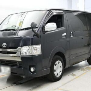 2019 Toyota Regius Ace Van black diesel used car Japan export