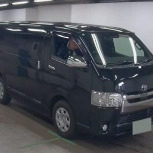 2019 Toyota Regius Ace Van black diesel used car Japan export
