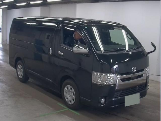 Ref:AUX-24686784 TOYOTA REGIUS ACE VAN 2019 1 2019 Toyota Regius Ace Van black diesel used car Japan export