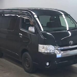 2014 Toyota Hiace Wagon black gasoline used car Japan export