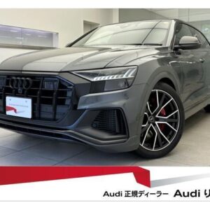 2023 Audi Sq8 gray gasoline used car Japan export