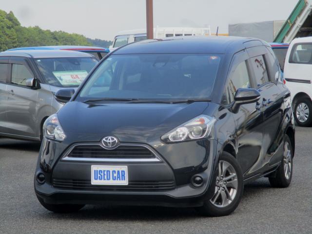 Ref:AUX-24691014 TOYOTA SIENTA 2017 1 2017 Toyota Sienta black gasoline used car Japan export