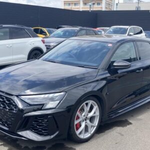 2023 Audi Rs3 Sportback black gasoline used car Japan export
