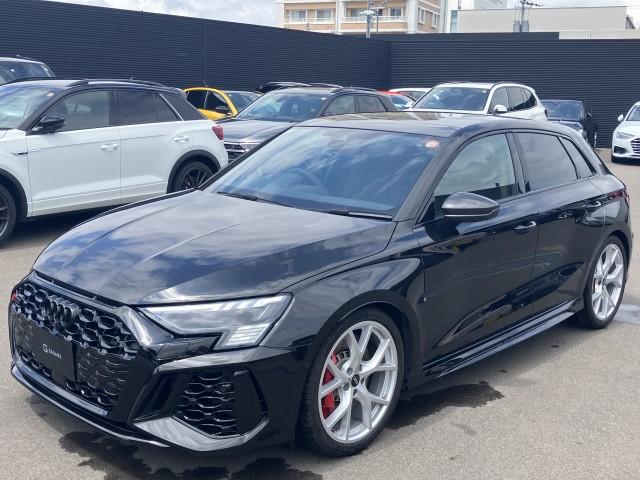 Ref:AUX-24691017 AUDI RS3 SPORTBACK 2023 1 2023 Audi Rs3 Sportback black gasoline used car Japan export