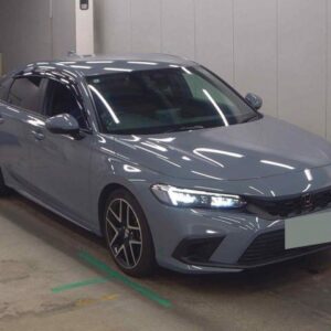 2022 Honda Civic gray gasoline used car Japan export