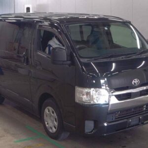 2020 Toyota Hiace Van black diesel used car Japan export
