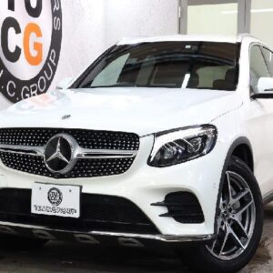2019 Mercedes Benz Glc-Class white diesel used car Japan export
